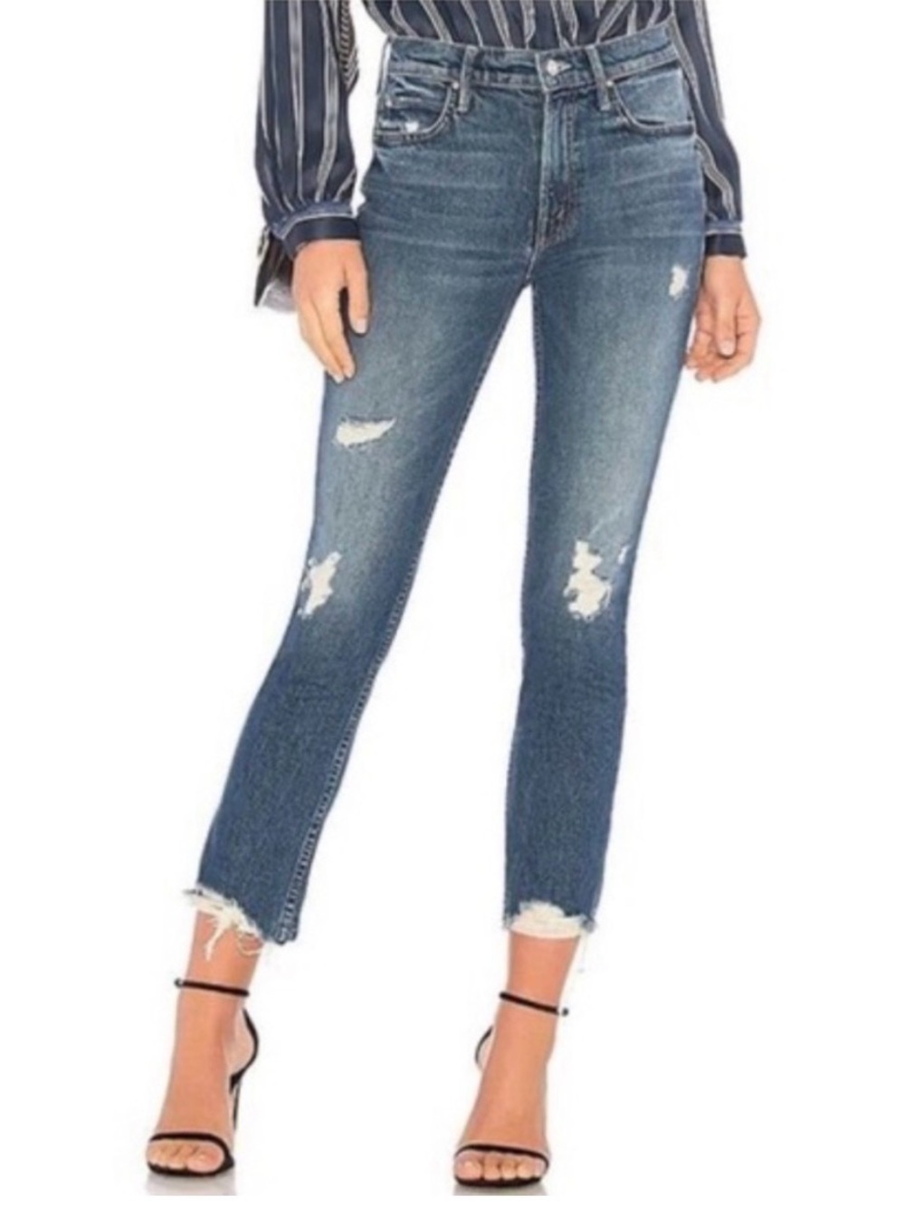 Mother Denim "the ankle flirt" jeans